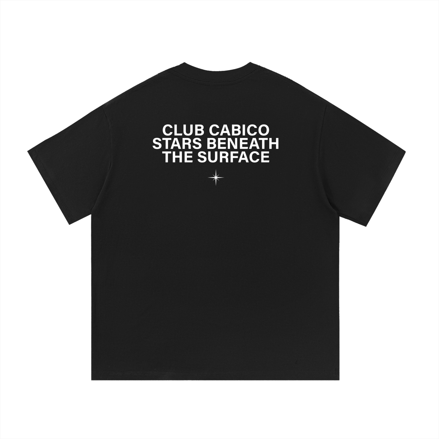 Around the World Tee in Black
