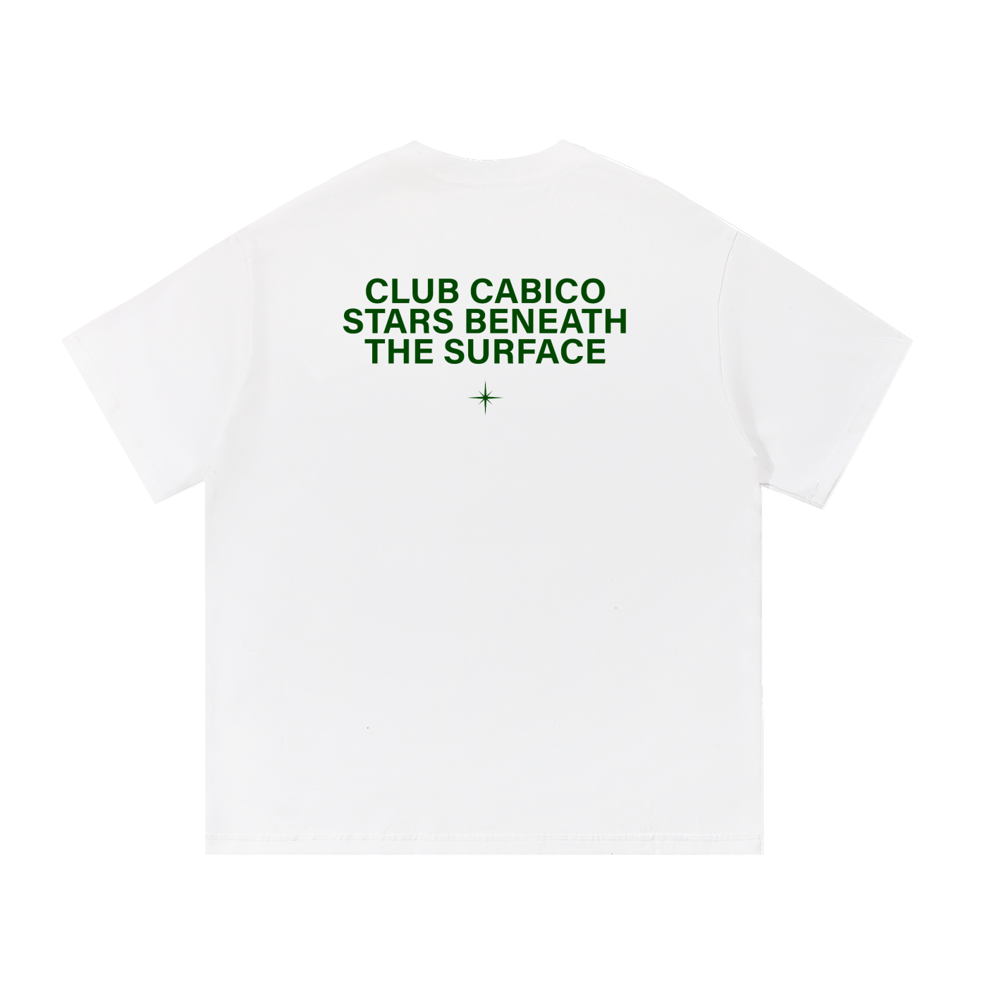 Around the World Tee in White